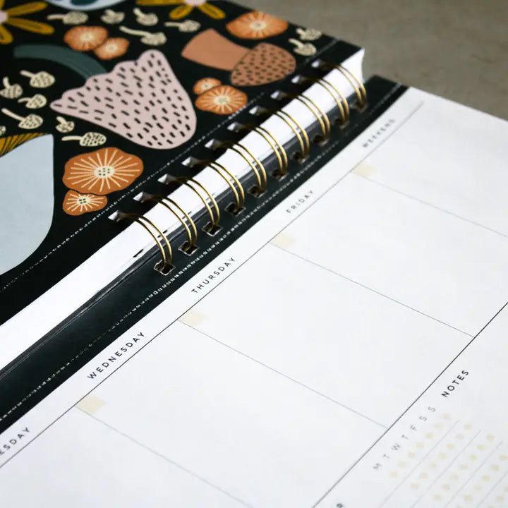 Mushrooms 2 Year Weekly Planner