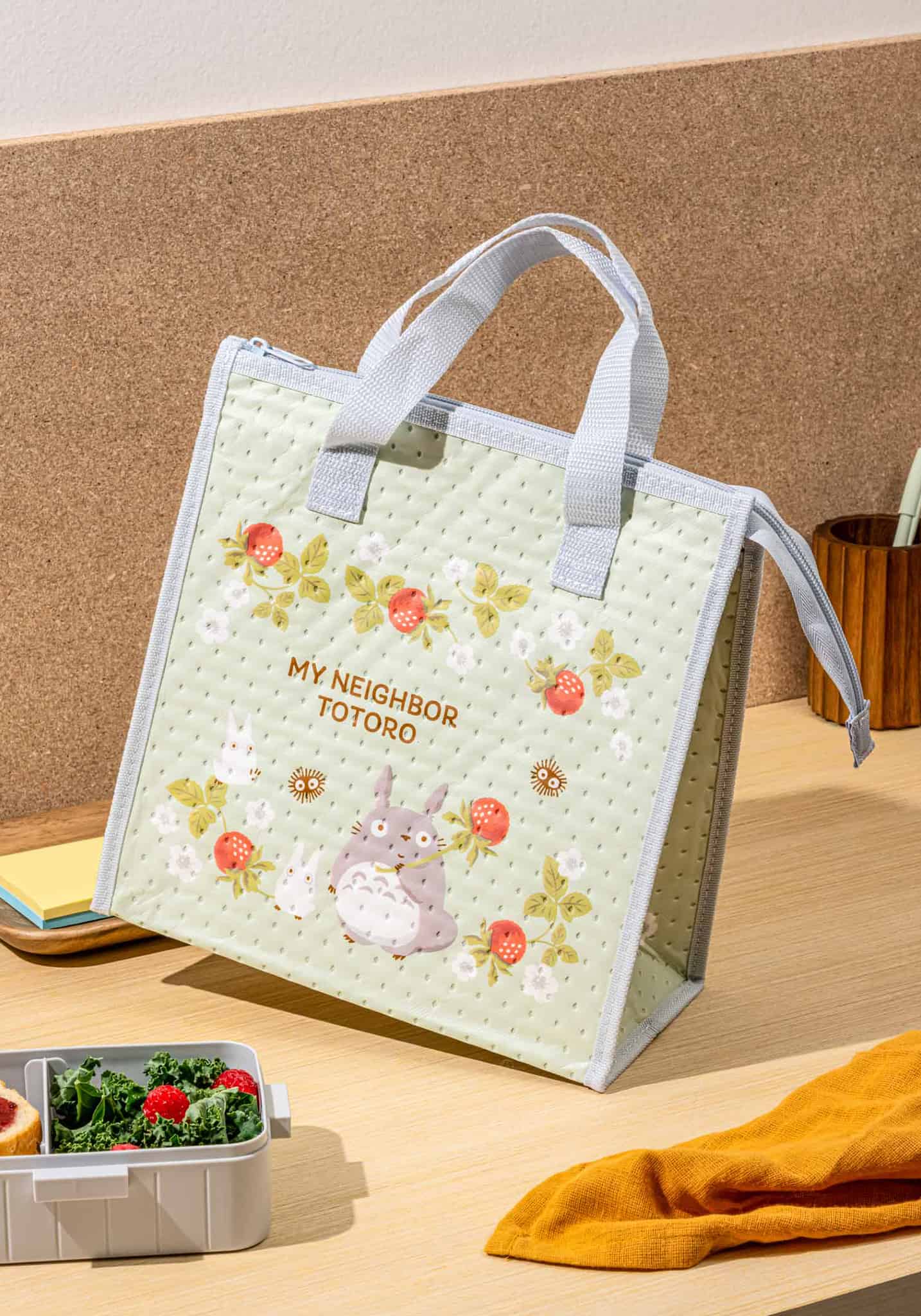 My Neighbor Totoro Raspberry Insulated Lunch Bag