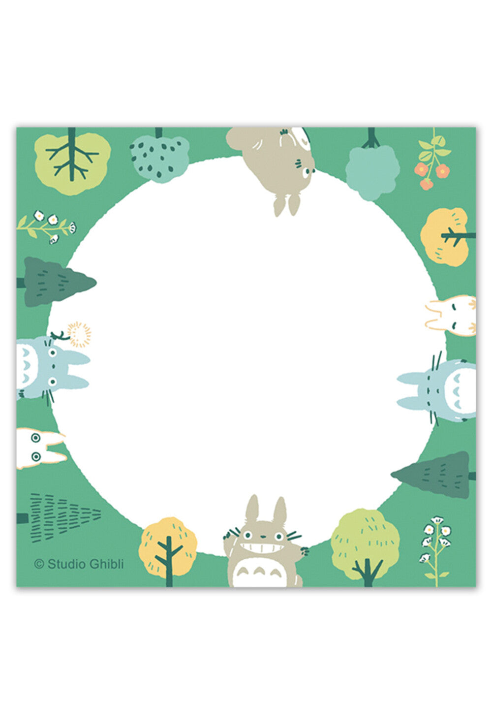 My Neighbor Totoro 2025 Memo Pad (House Umbrella Car)