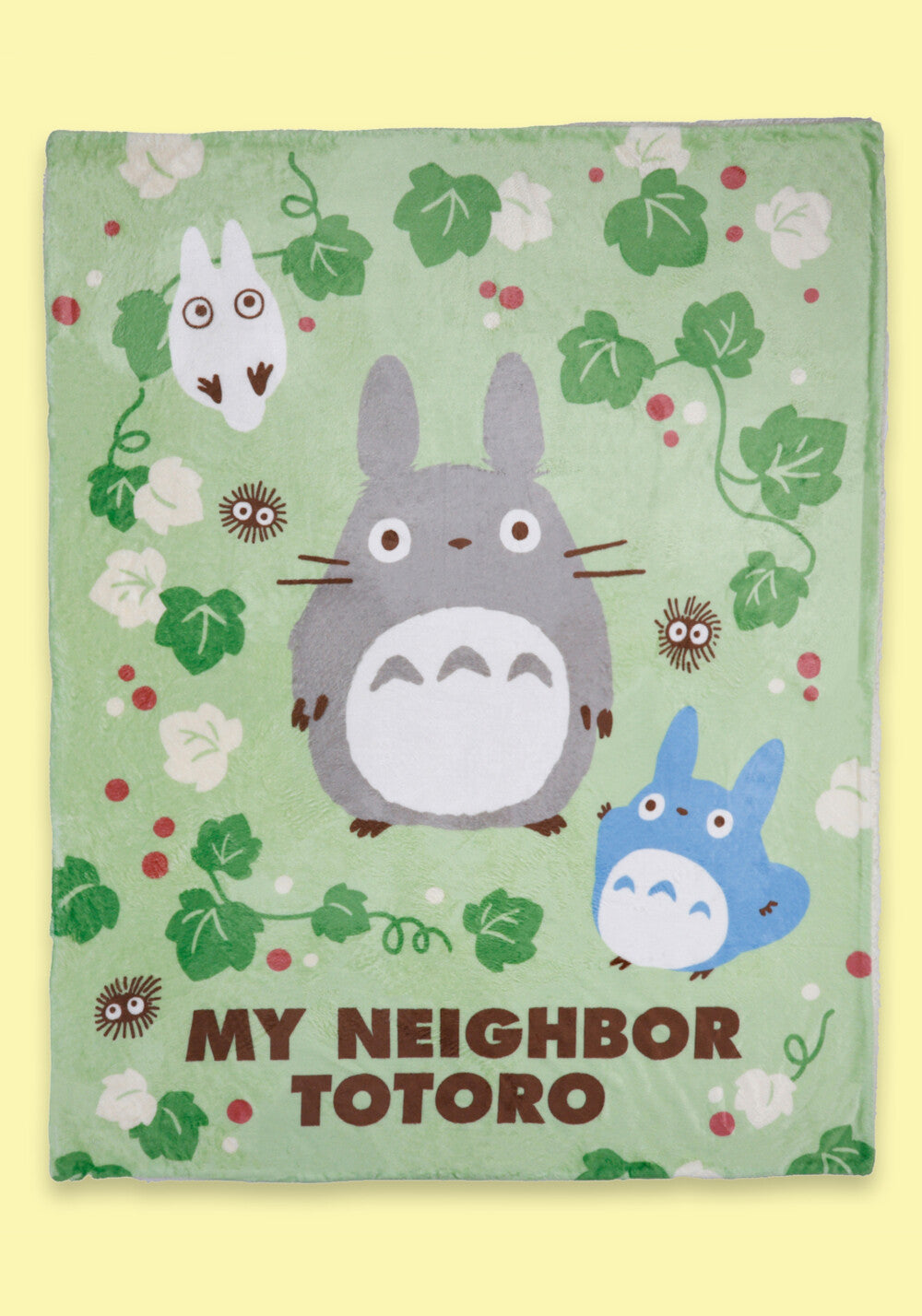 My Neighbor Totoro Faux Shearling Throw Blanket