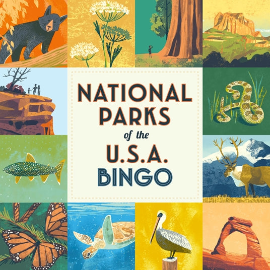 National Parks Of USA Bingo Game