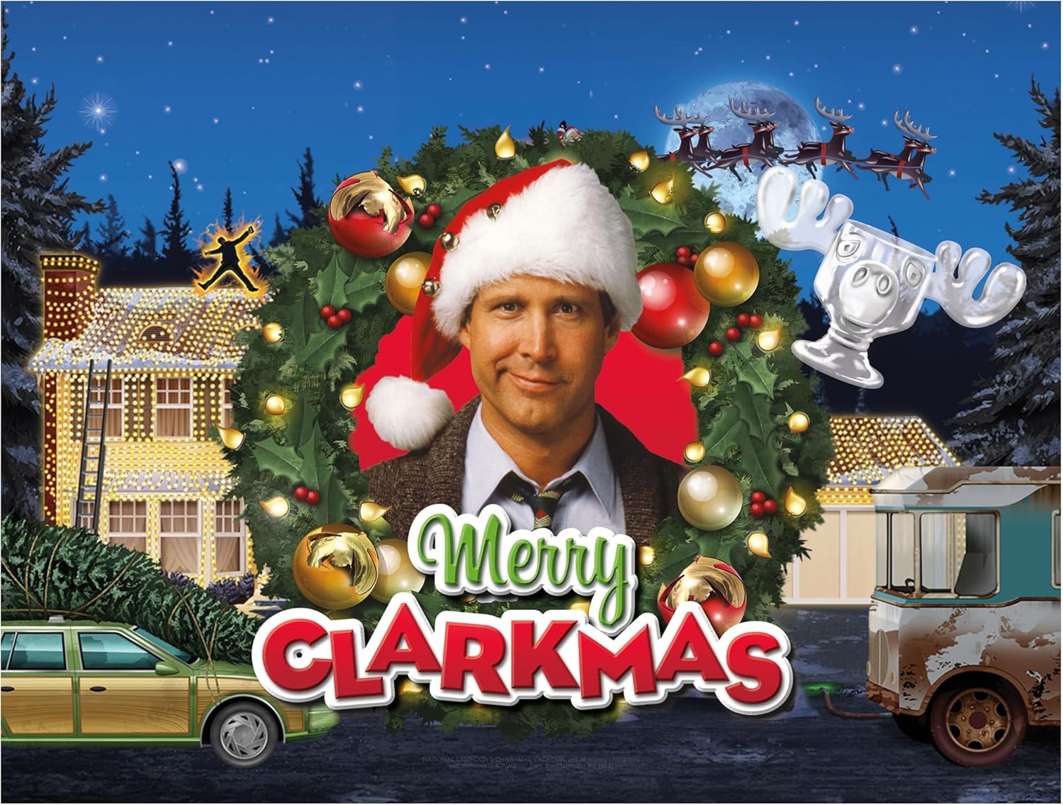 National Lampoon's Christmas Vacation Ornament Puzzle 300 pc – www