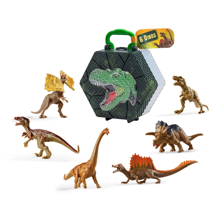 Nature World Dinosaur Carrying Case Set