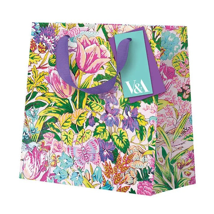 Neon Floral Mawson Tulip Small Gift Bag