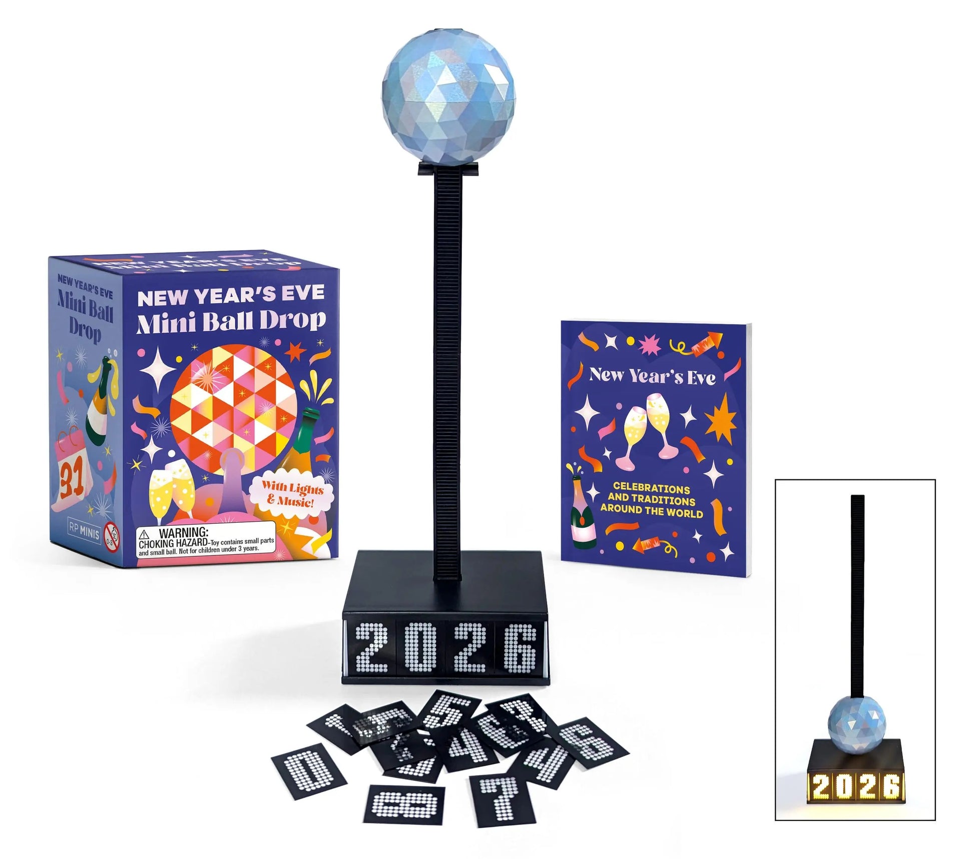 New Year's Eve Mini Ball Drop Kit
