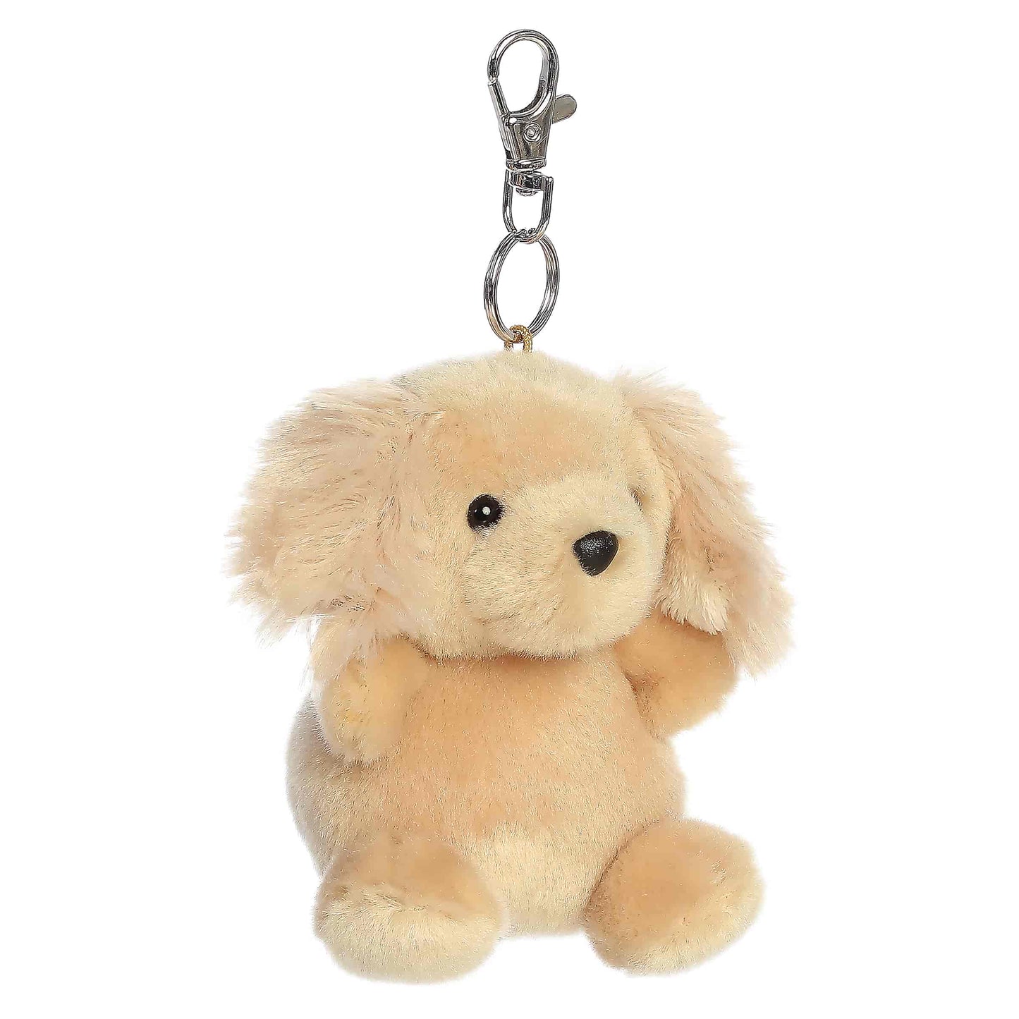 Oatmeal Goldendoodle Clip-On Palm Pals Plush 4"