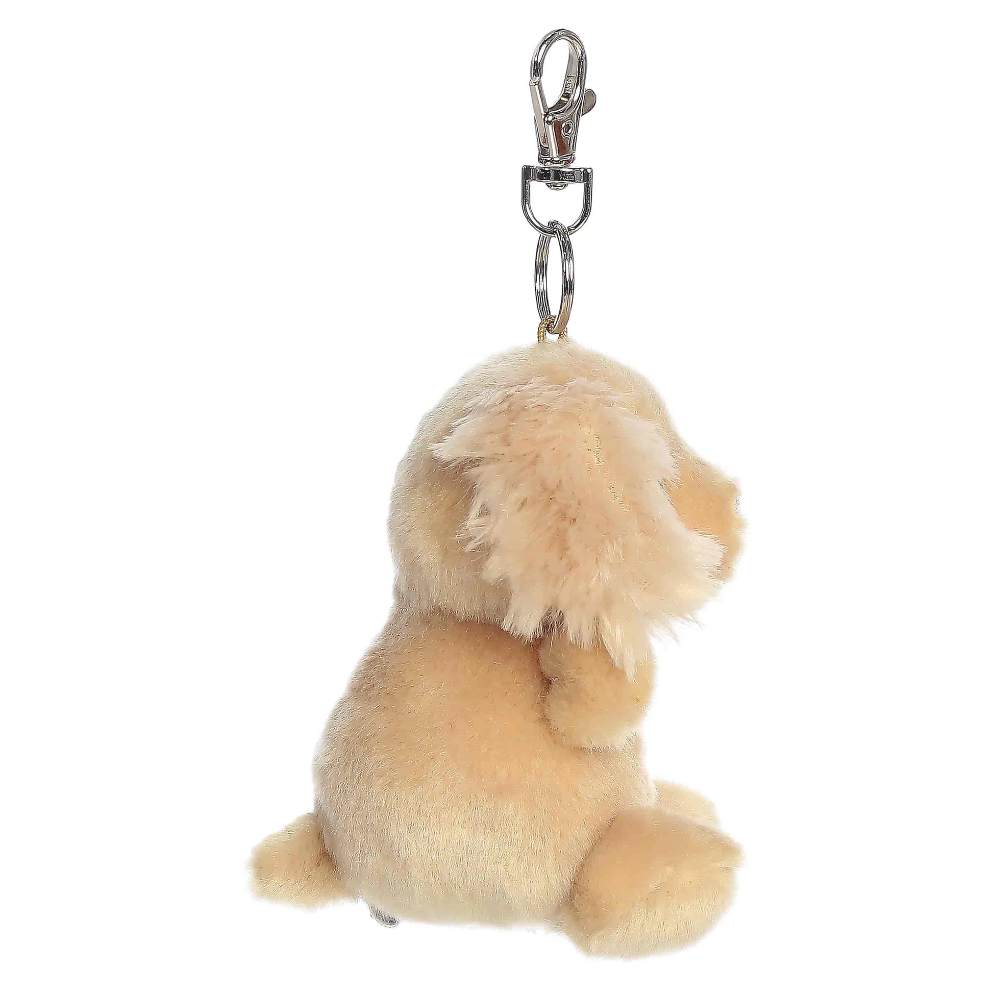 Oatmeal Goldendoodle Clip-On Palm Pals Plush 4"