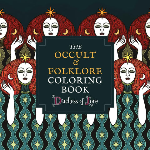 Occult & Folklore Coloring Book
