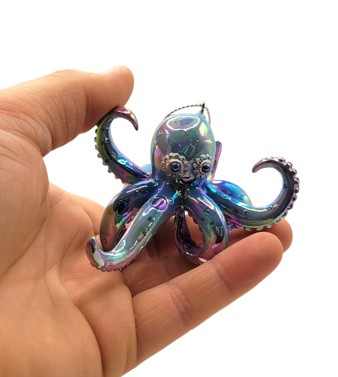 Octopus Resin Ornament - Thumbnail 4
