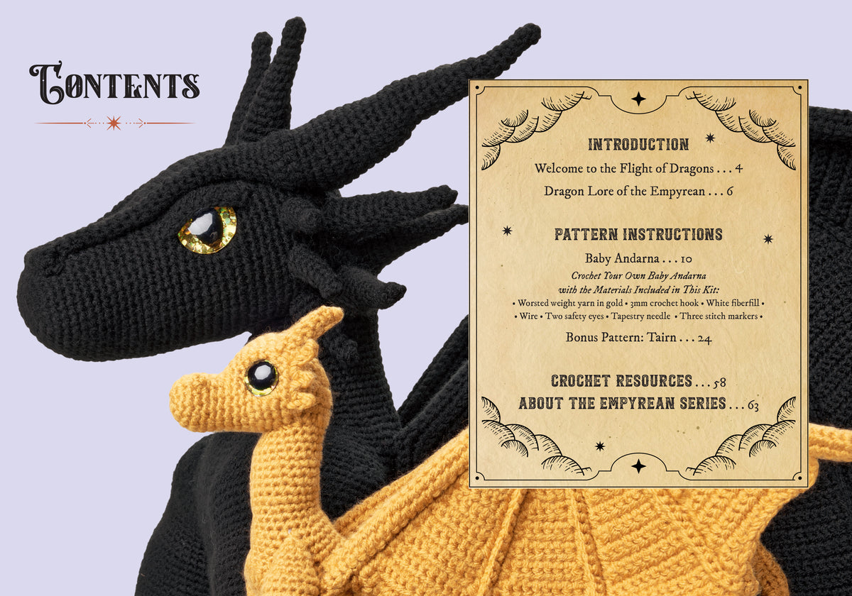 Official Fourth Wing Crochet Kit