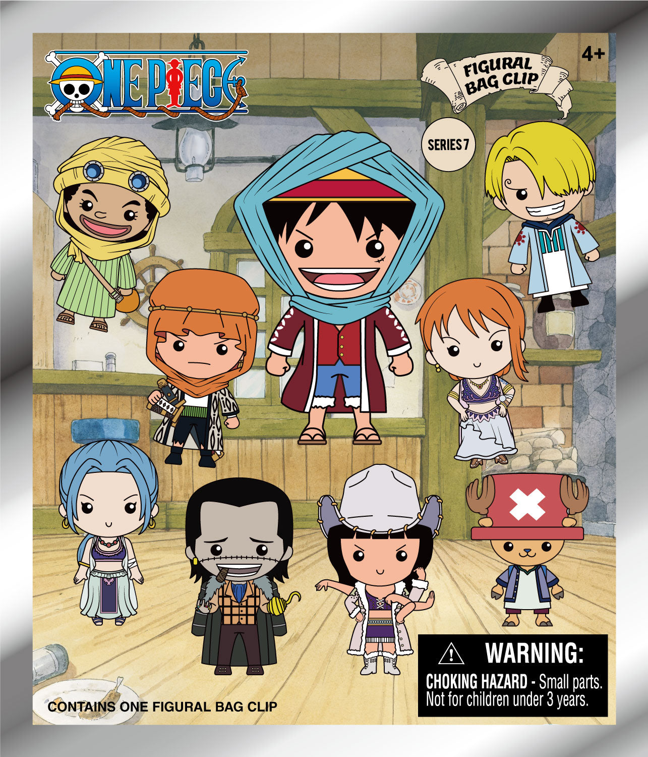 One Piece Figural Bag Clip Series 7