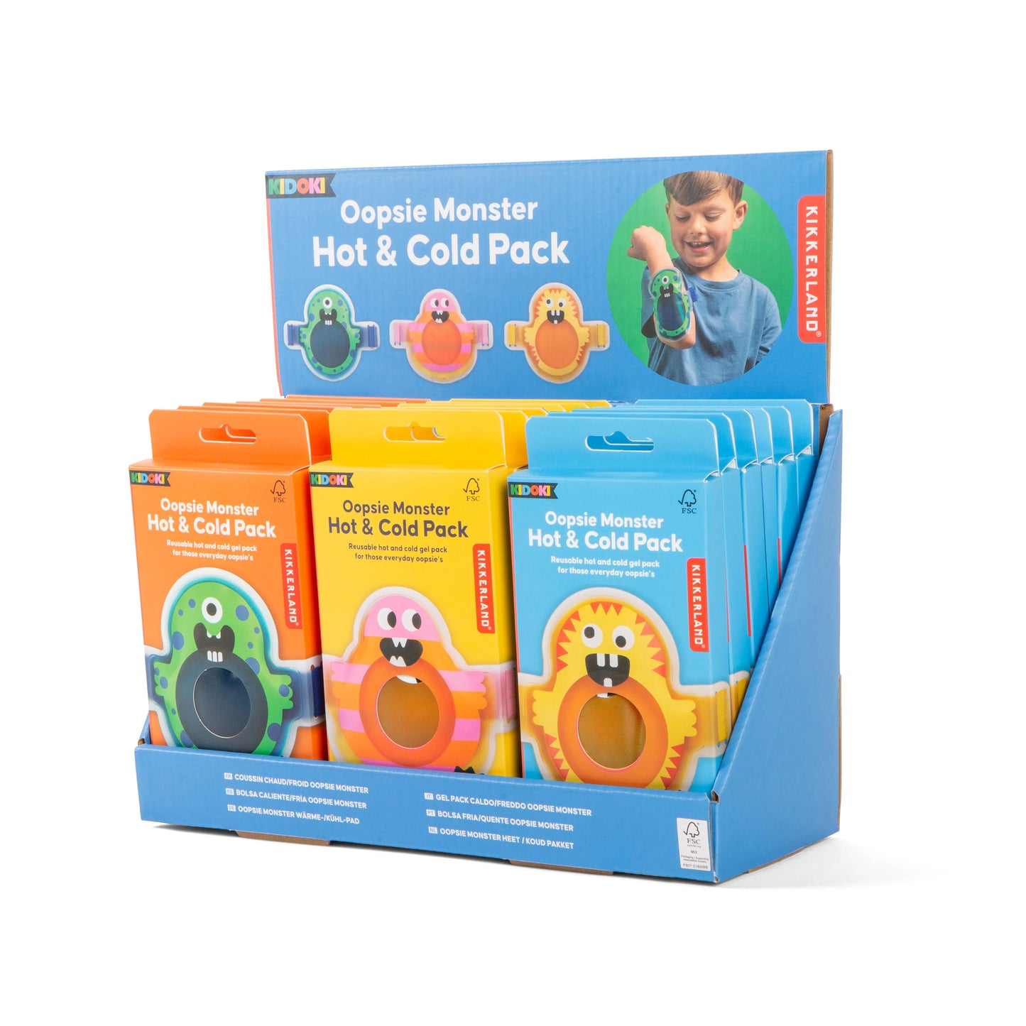 Oopsie Monster Hot & Cold Pack Assorted