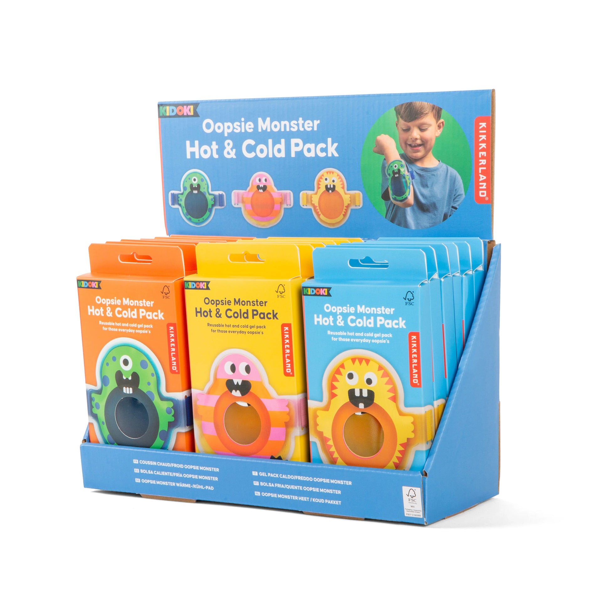 Oopsie Monster Hot & Cold Pack Assorted