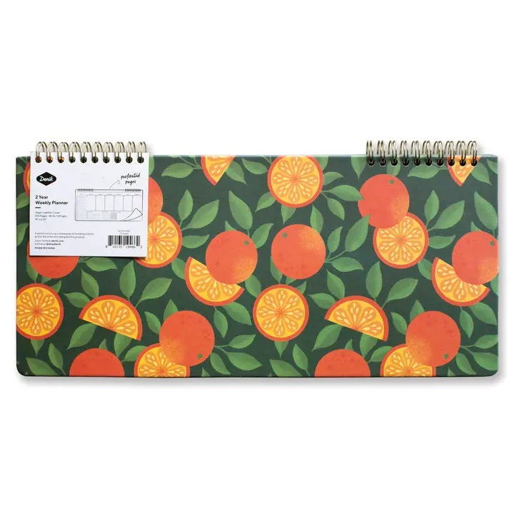Oranges 2 Year Weekly Planner
