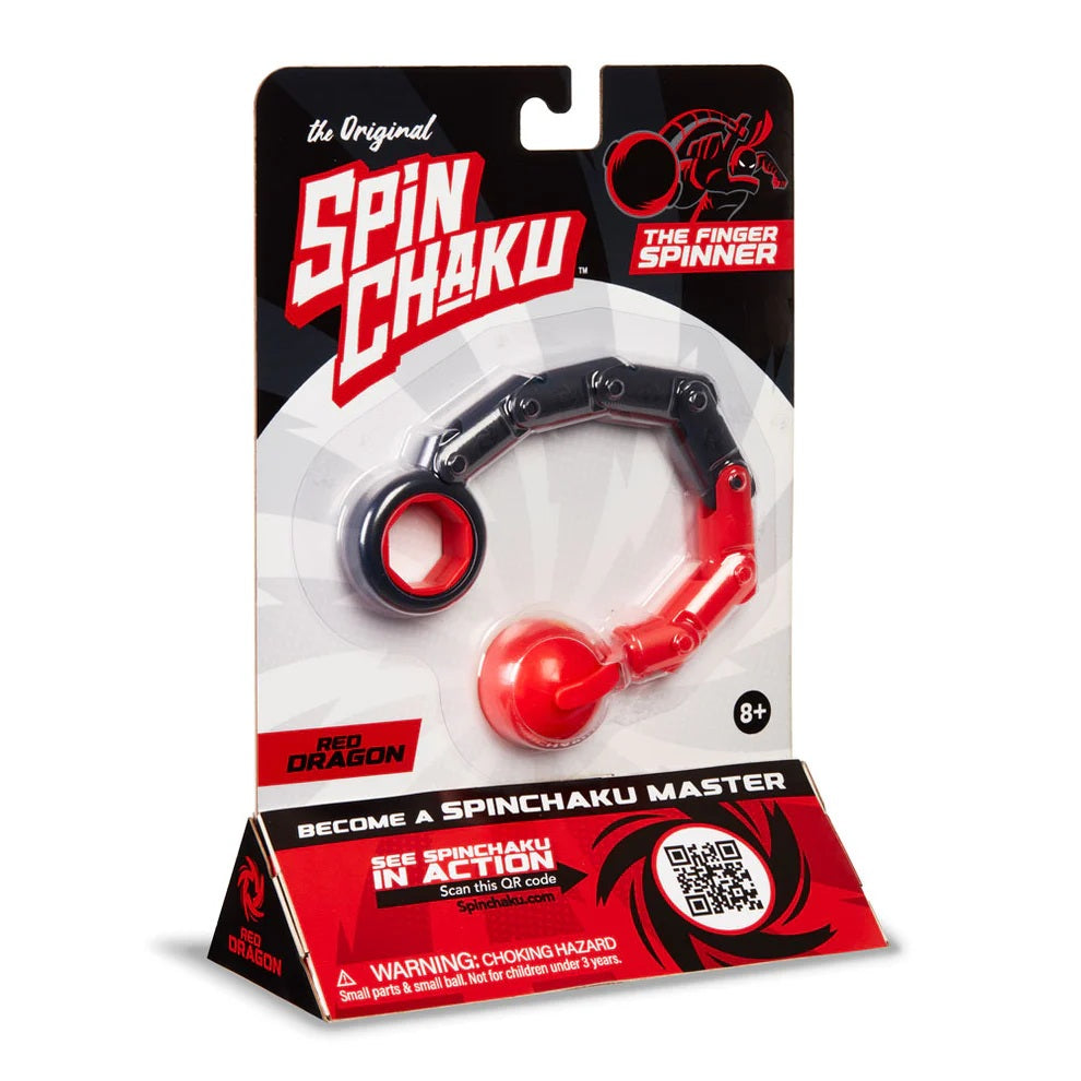 Original Spin Chaku Finger Spinner Red Dragon