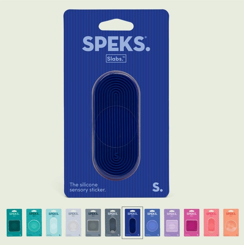 Oval Groove Silicone Sensory Sticker
