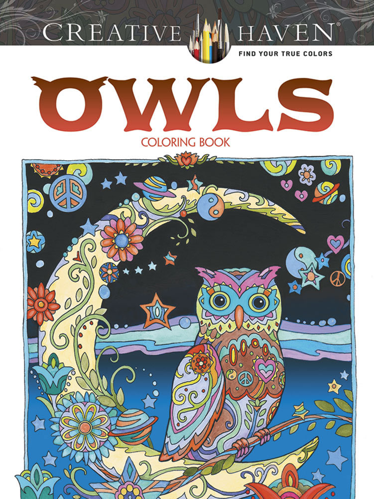 Owls Coloring Book Creative Haven