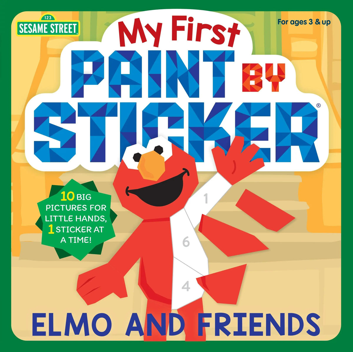 Paint By Sticker Kids Sesame Street Elmo & Friends
