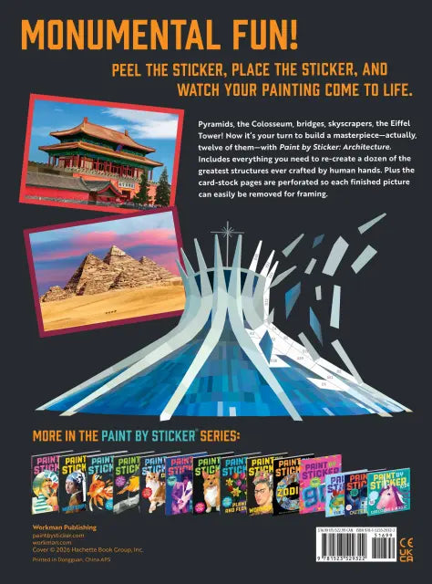 Paint By Sticker Architecture