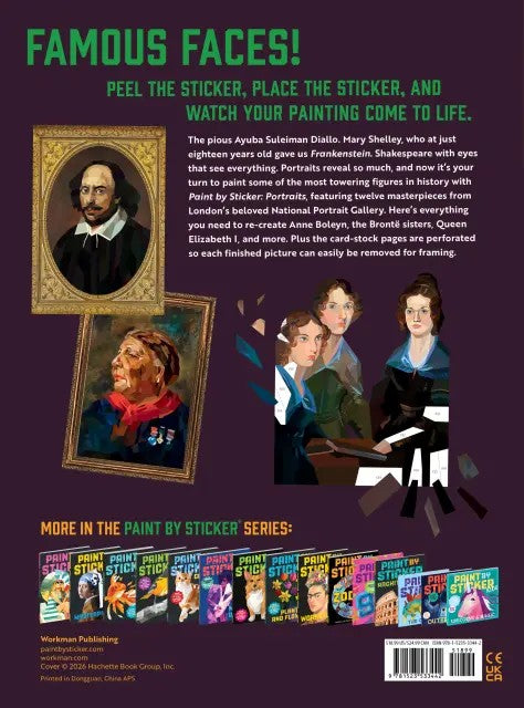 Paint By Sticker Portraits