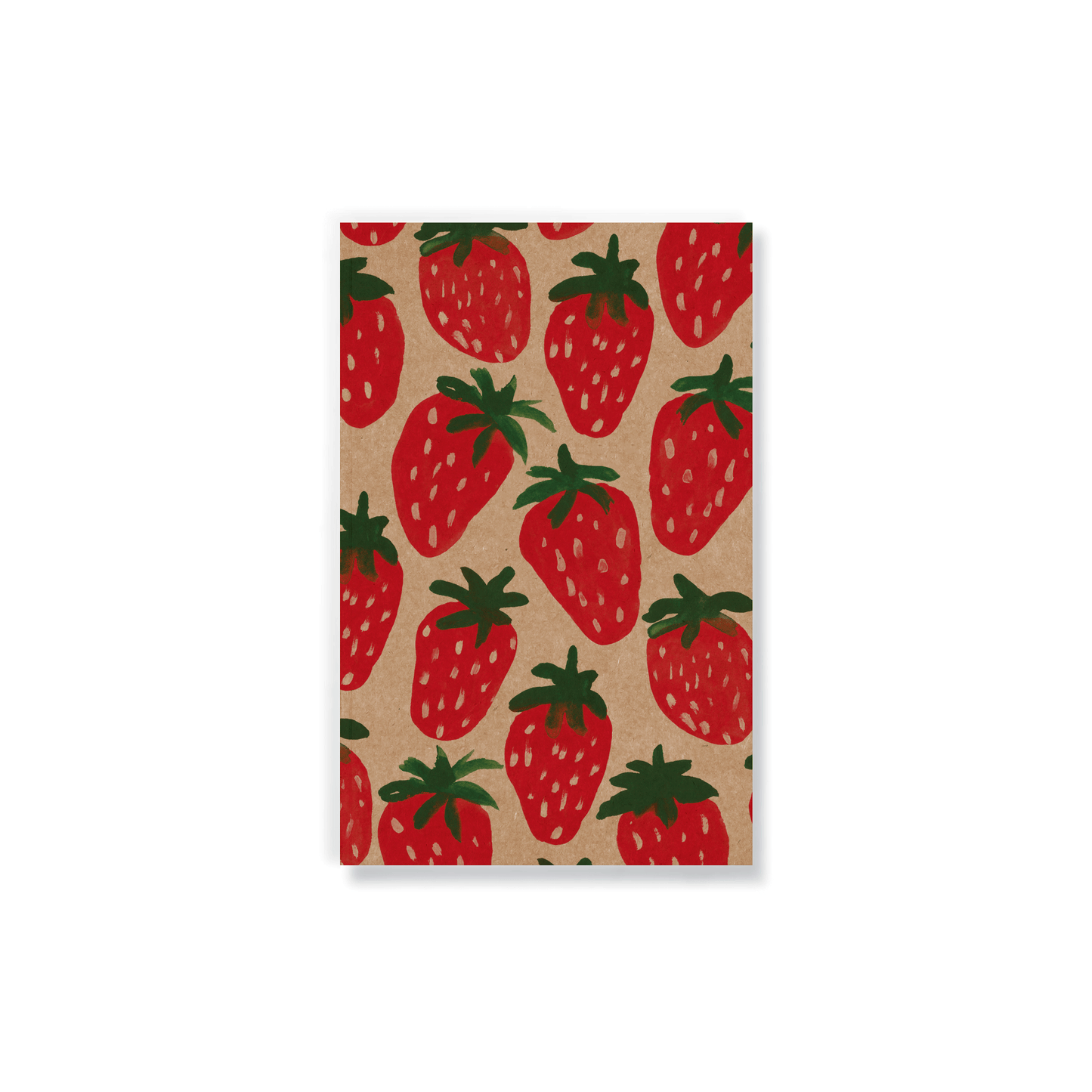 Painted Berries Kraft Notebook