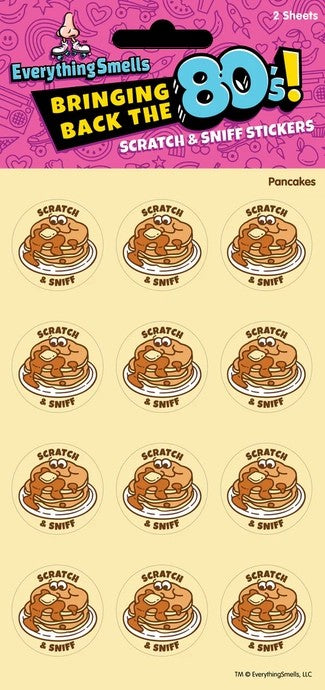 Pancakes Scratch N' Sniff Stickers
