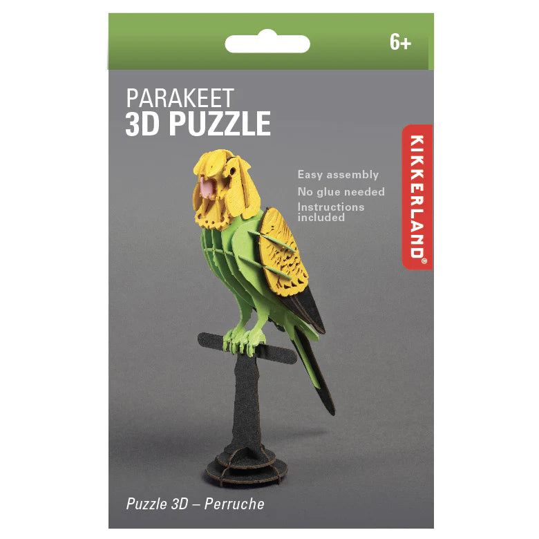 Parakeet 3D Puzzle