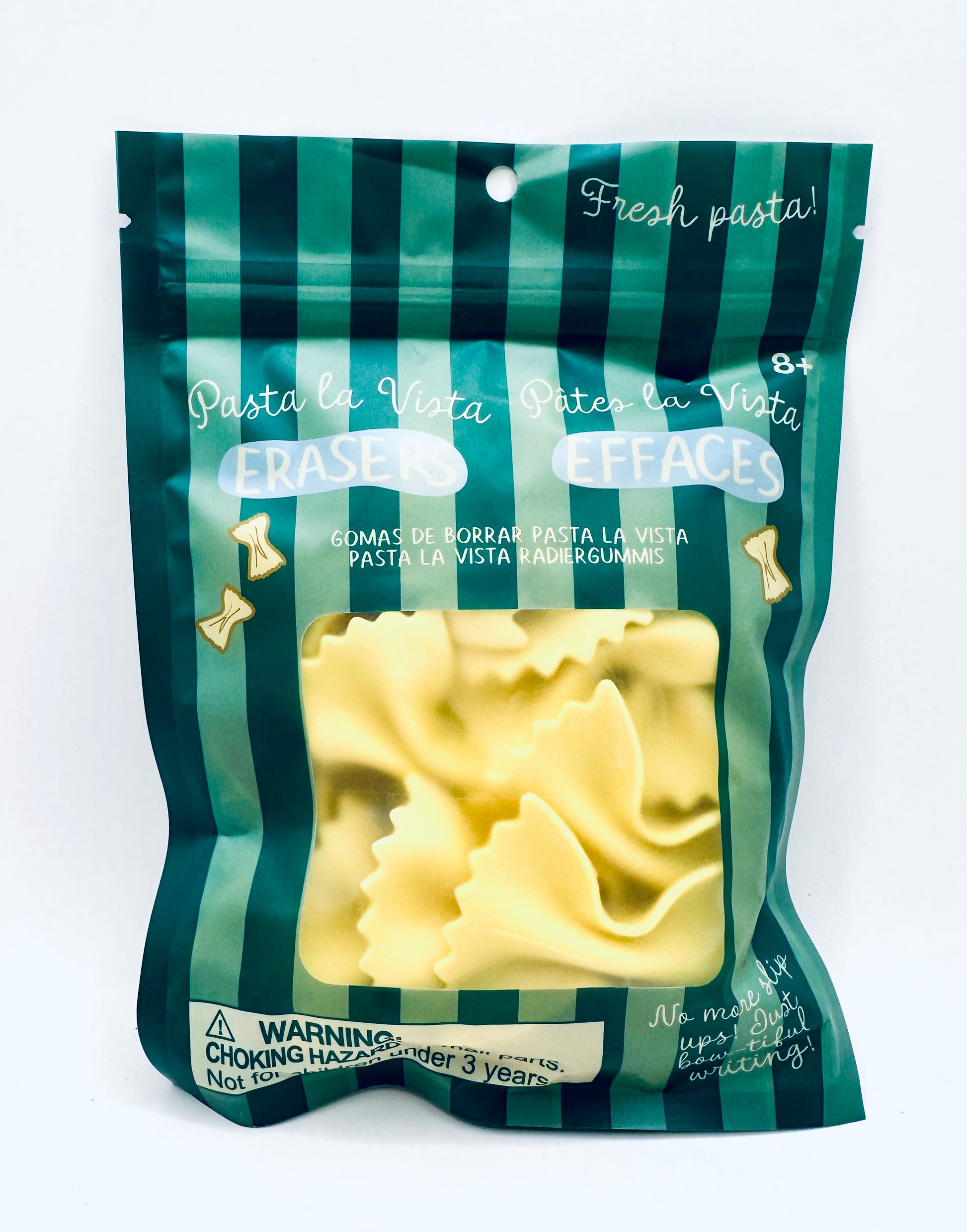 Pasta La Vista Erasers Set