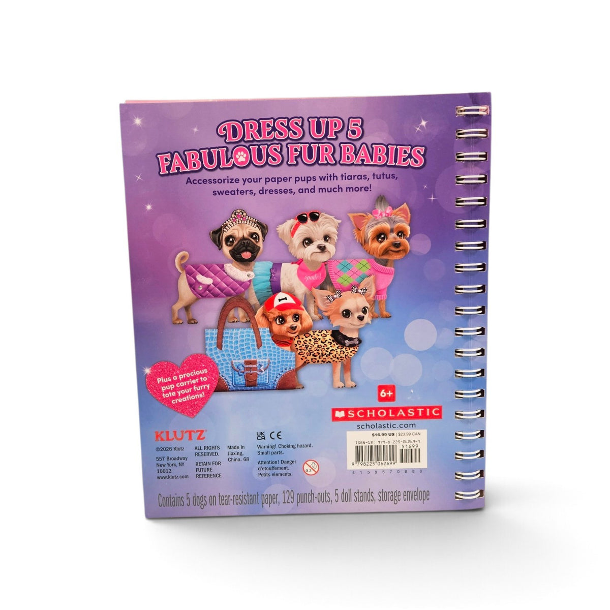 Paw-Sitively Posh Pups Dress Up Puppies