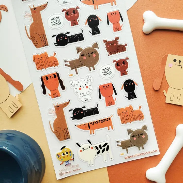 Pawfect Pups Sticker Sheet
