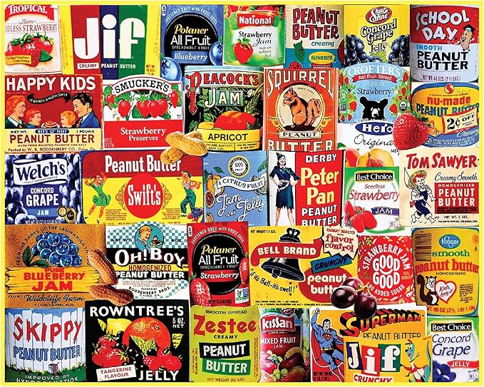 Peanut Butter & Jelly Puzzle 1000 pc
