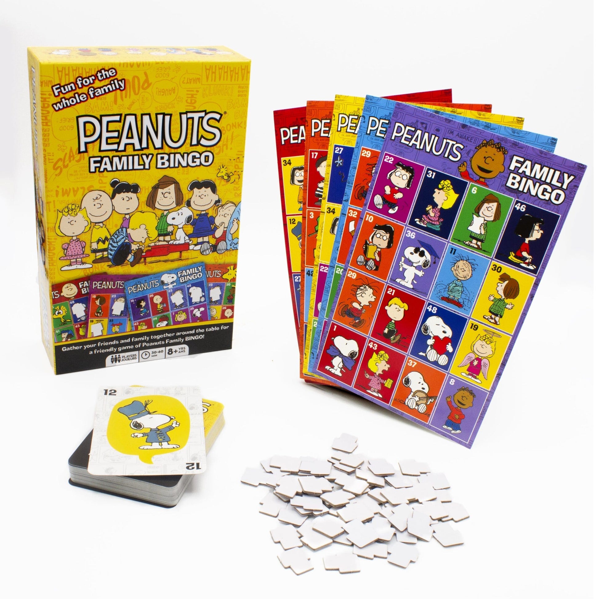 Peanuts Family Bingo