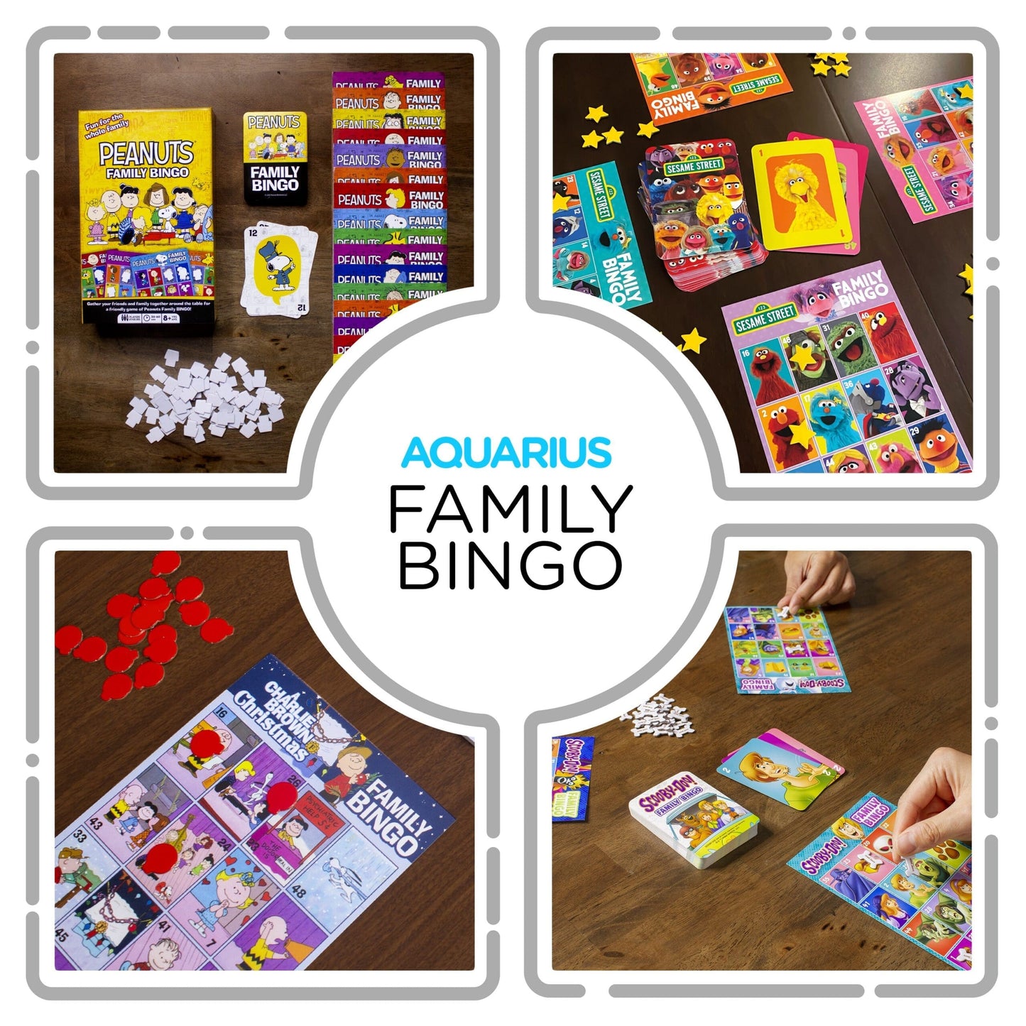 Peanuts Family Bingo