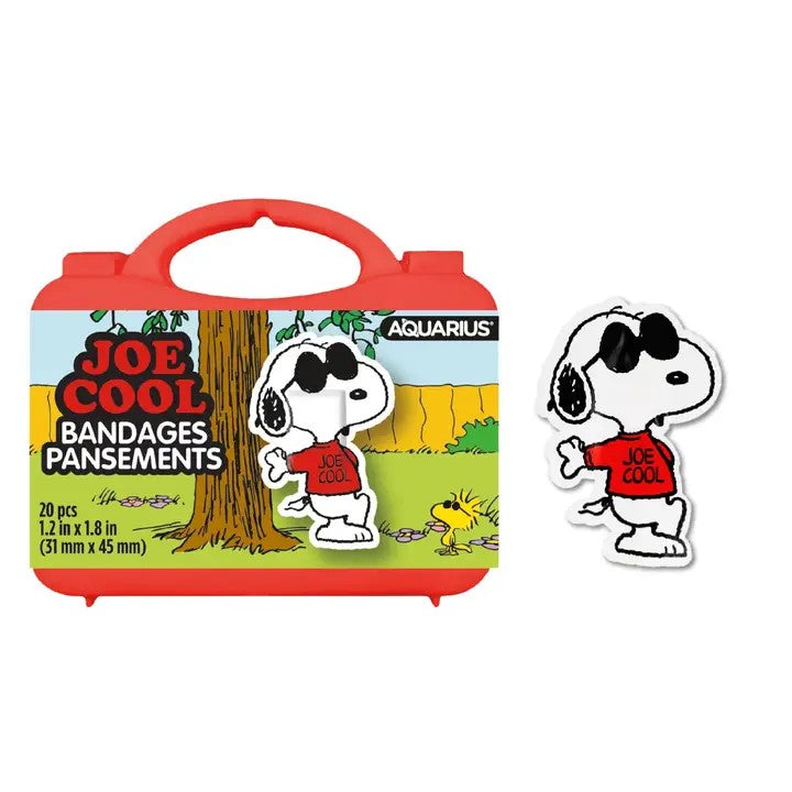 Peanuts Joe Cool Bandages With Case