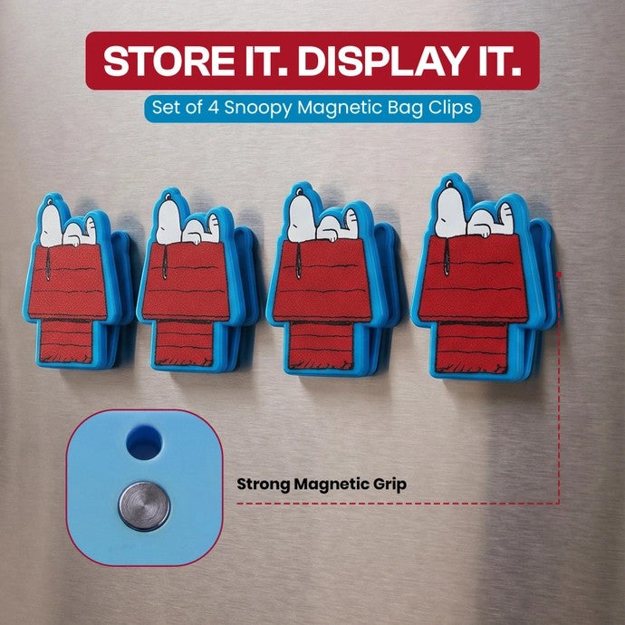 Peanuts Magnetic Bag Clips