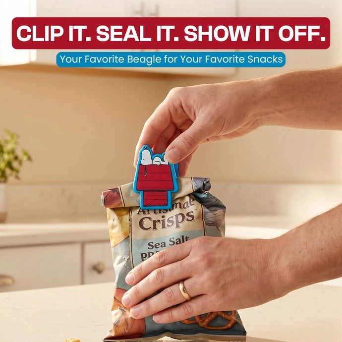 Peanuts Magnetic Bag Clips