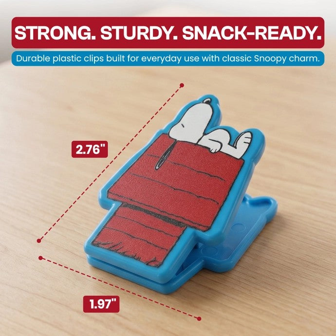 Peanuts Magnetic Bag Clips