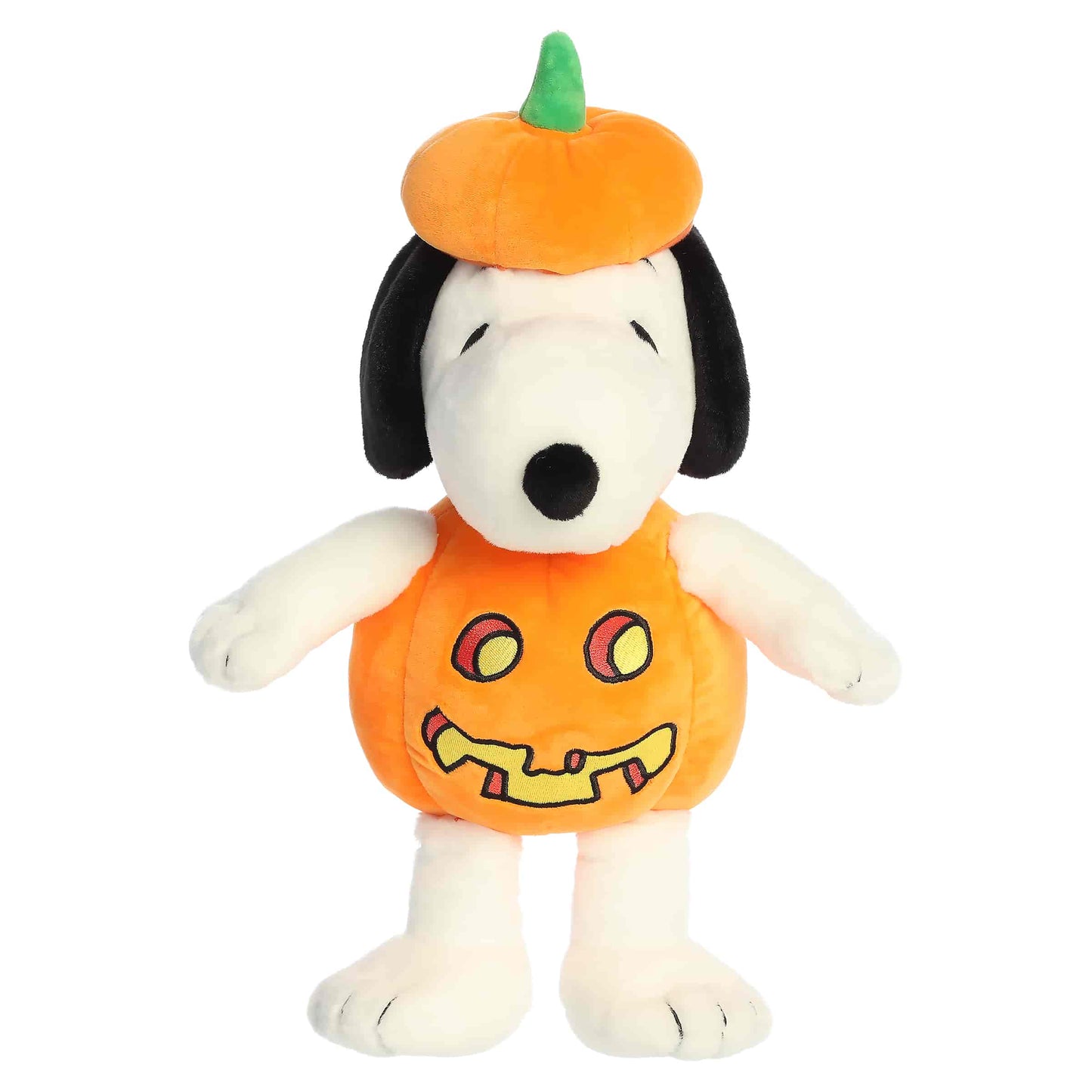 Peanuts Pumpkin Costume Snoopy Palm Pals Plush 14"