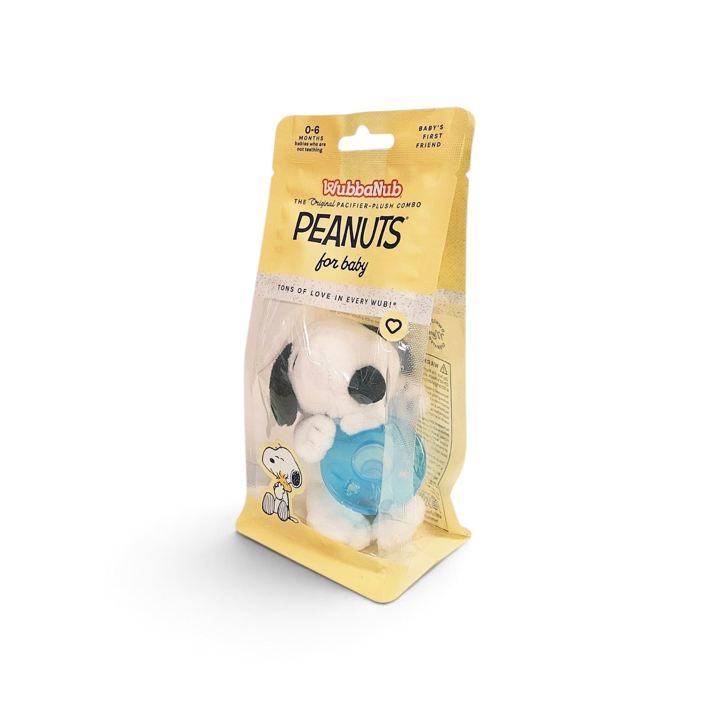 Peanuts Snoopy Baby WubbaNub Pacifier Plush