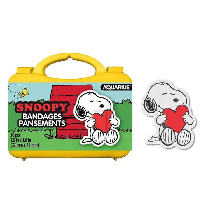Peanuts Snoopy Bandages With Case