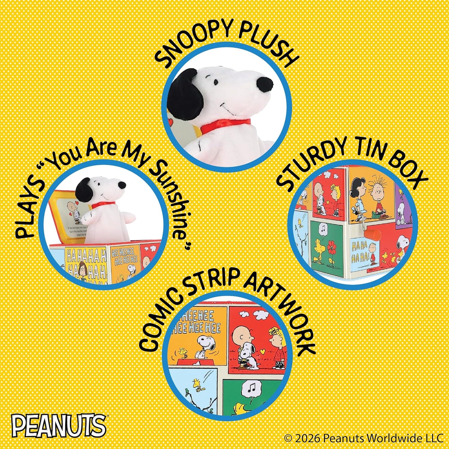 Peanuts Snoopy Jack In The Box