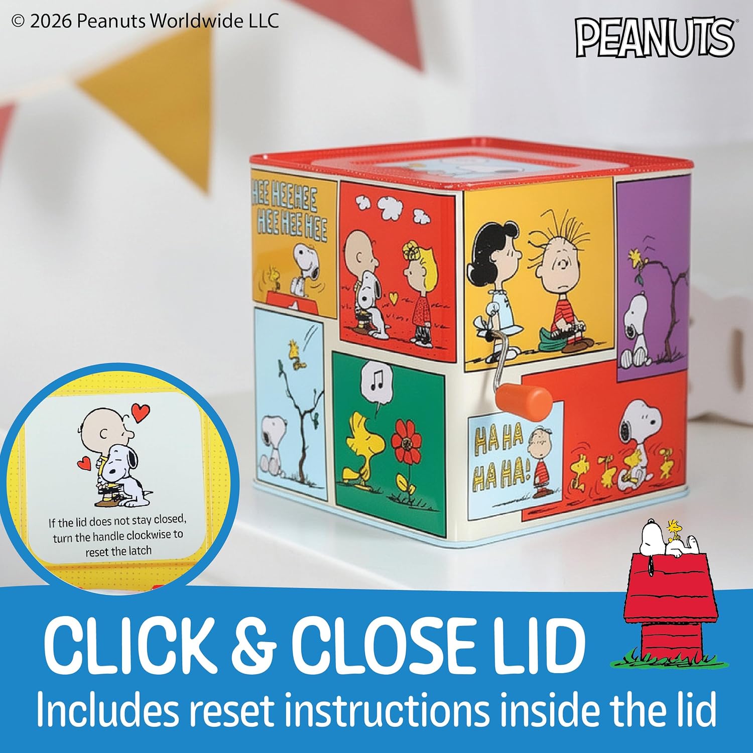 Peanuts Snoopy Jack In The Box