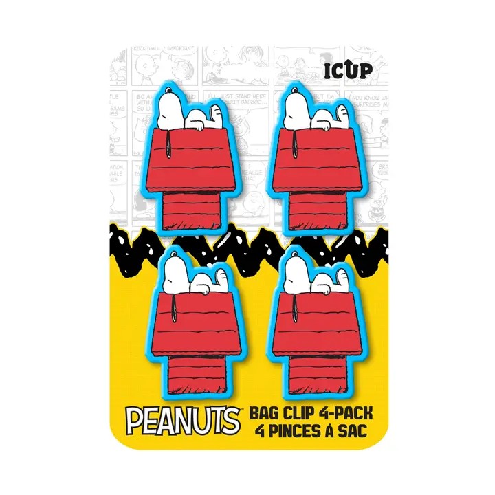 Peanuts Snoopy Magnetic Bag Clips