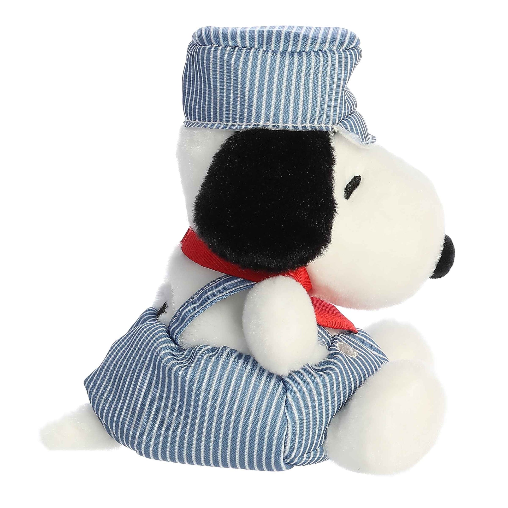 Peanuts Snoopy Train Engineer Palm Pals Plush 5"