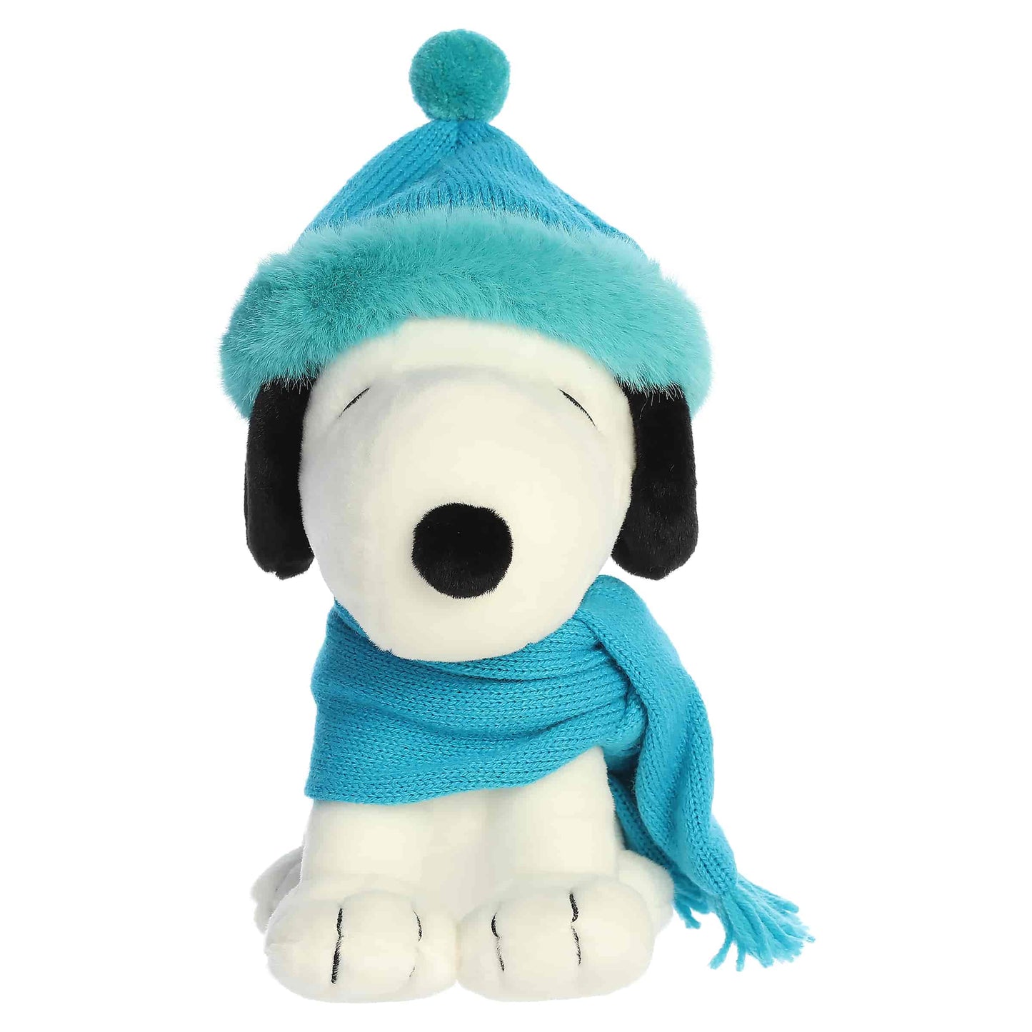 Peanuts Snoopy Winter Scarf Plush 9"