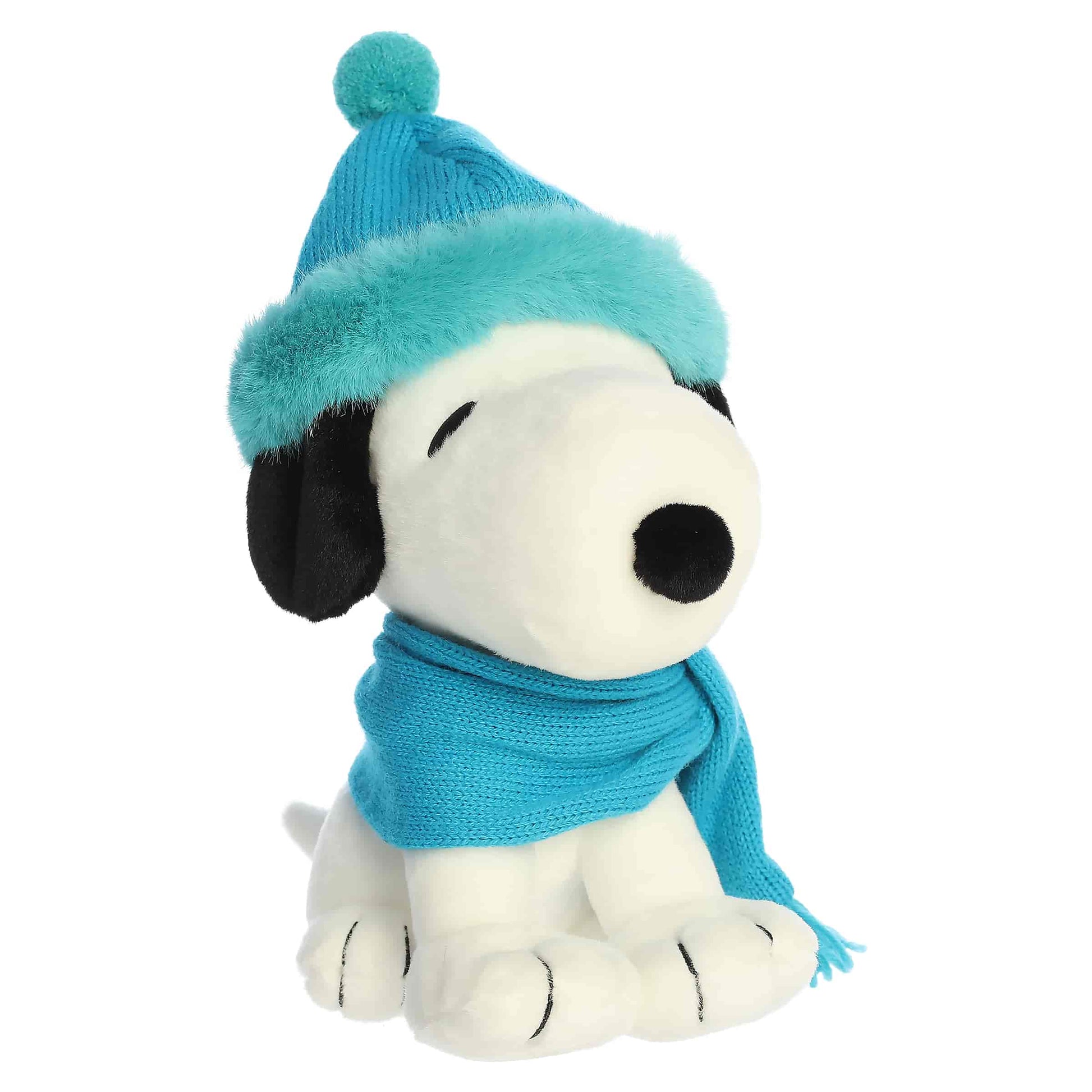 Peanuts Snoopy Winter Scarf Plush 9"