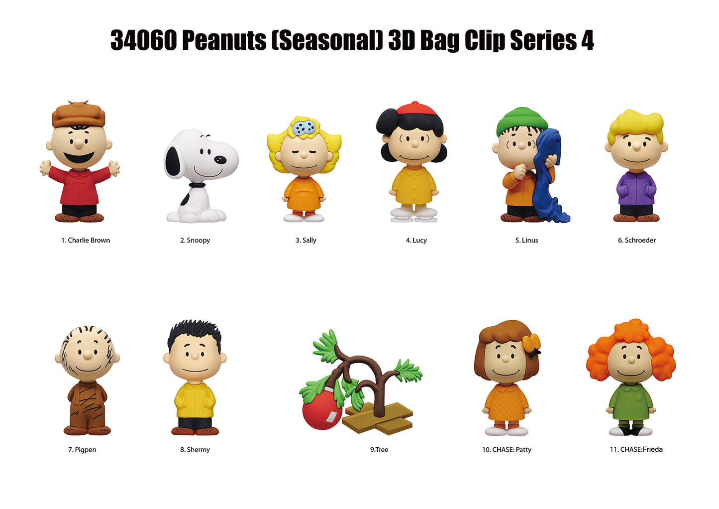 Peanuts Figural Bag Clip Series 4