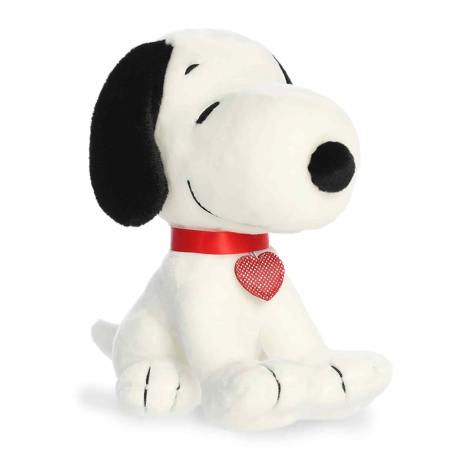 Peanuts Snoopy Heart Tag Plush 9"