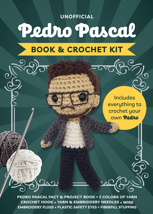 Pedro Pascal Crochet Kit