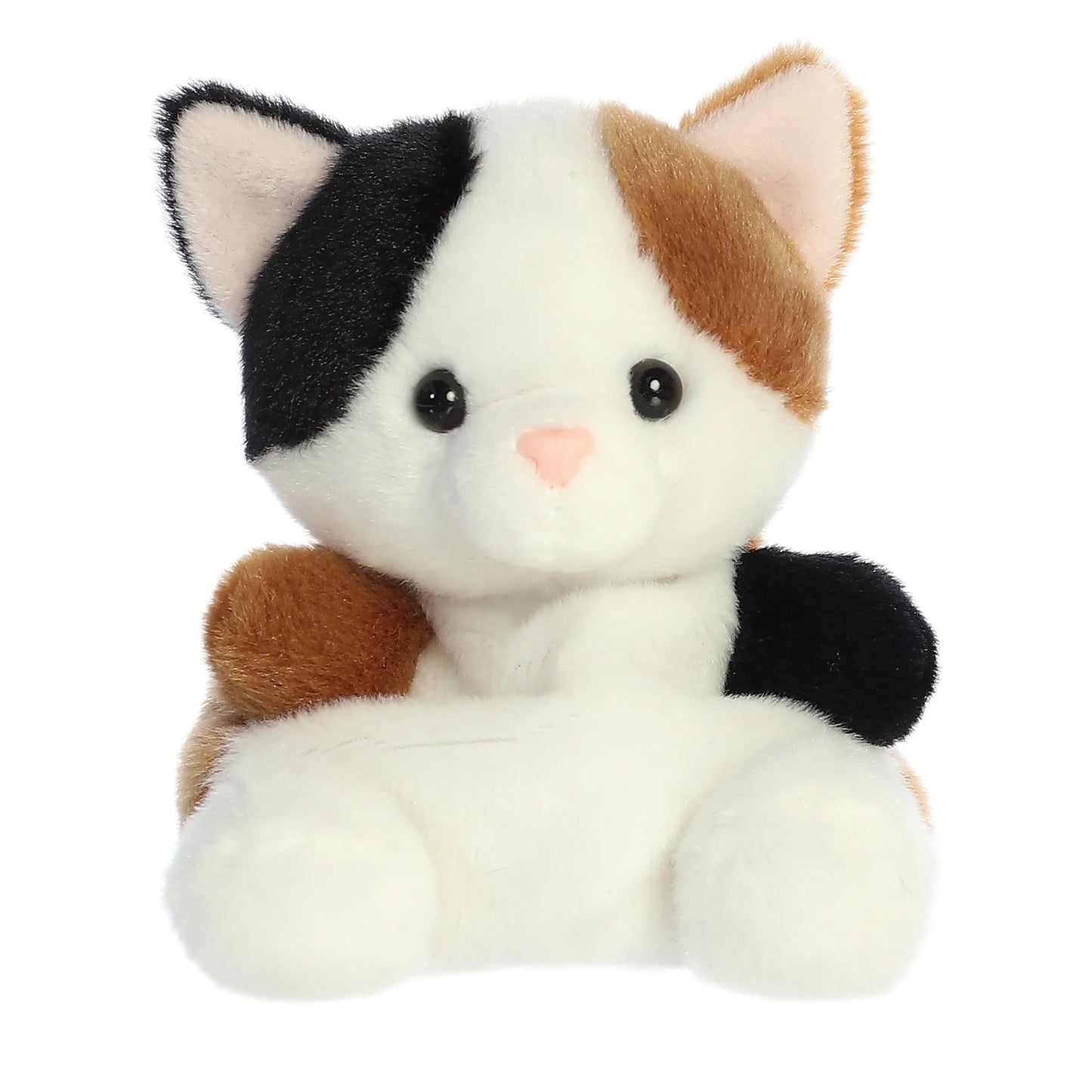 Peebs Calico Cat Palm Pals Plush 5"